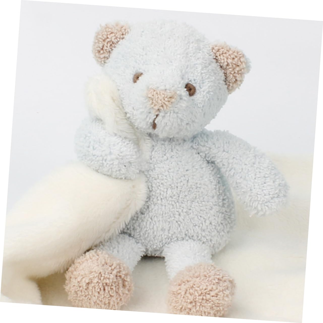 Cabilock 3stücke Pacifying Doll Niedliches Schmusetuch Für Neugeborene Beruhigende Spielzeugpuppe Aus Hautfreundlichem Material Für Kinderwagen Und Krippen Sorgt Für Und