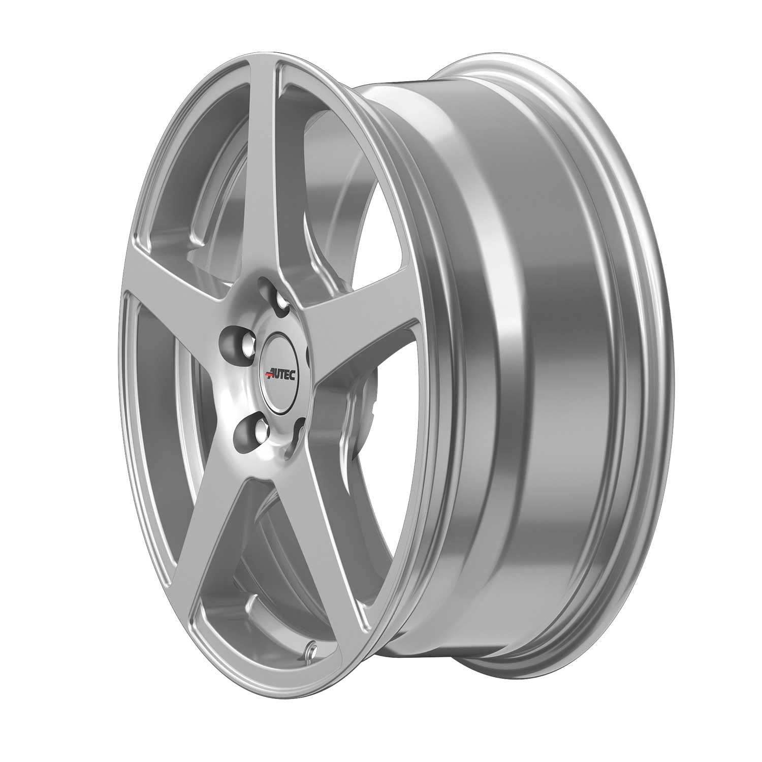 4x Llantas AUTEC VALEA 7.0x17 ET45 4x100 Brillantsilber