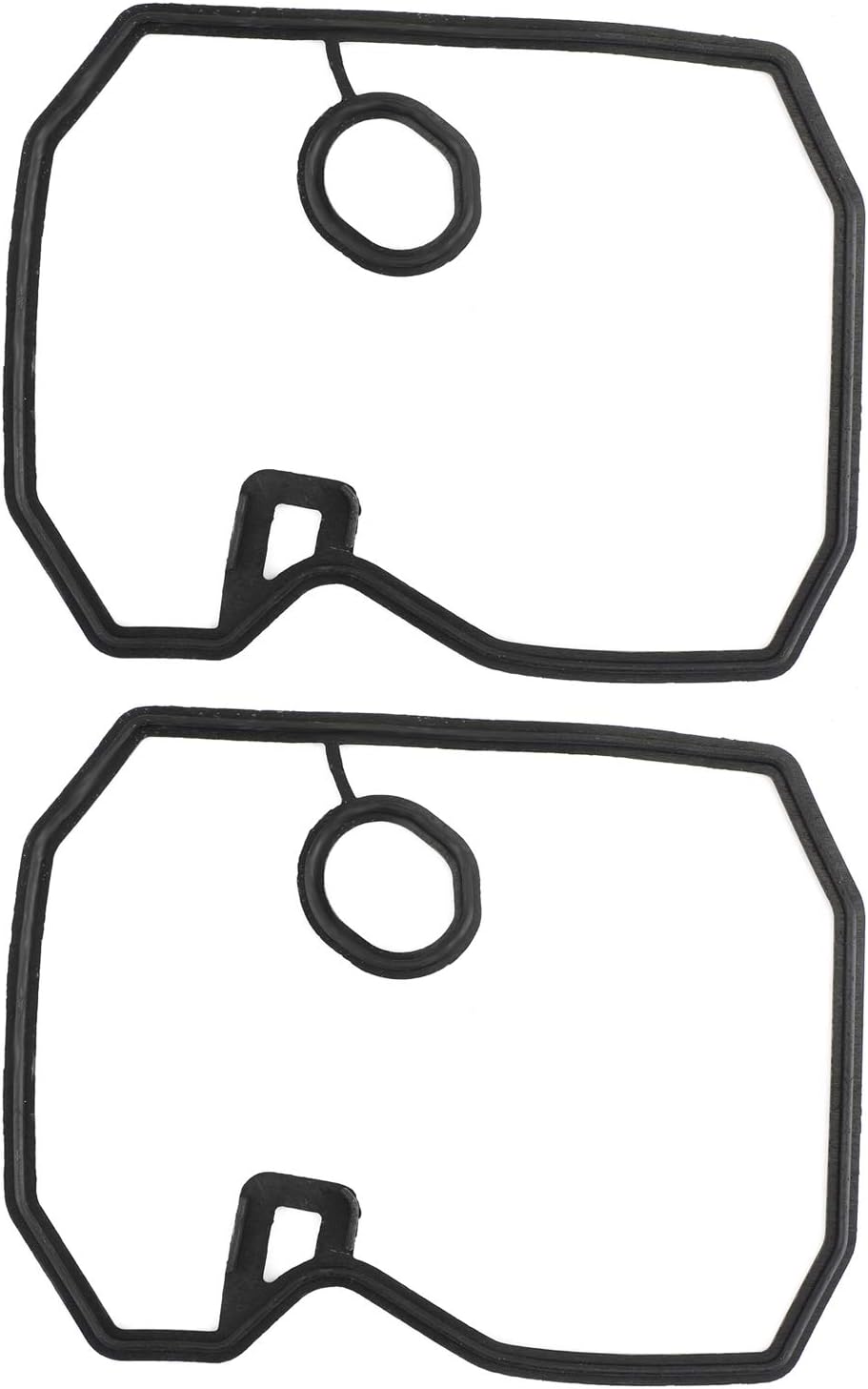 Bruce & Shark 2Pcs Valve Cover Gasket for Honda XRV 650 750 Africa Twin NTV NT Hawk VT 500 600 C 1988-2007