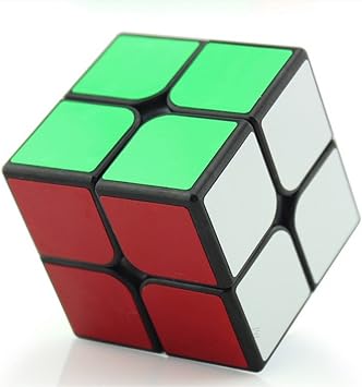 Speed Cube 2x2x2 Rubiks 6-sided 3D Puzzle Kids Safety Wisdom Toy