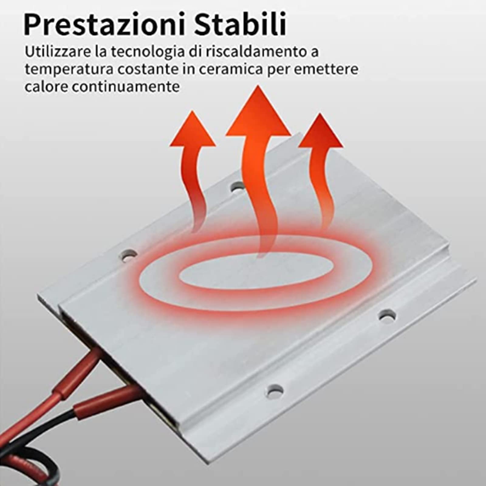 PTC-Heizplatte, PTC-Heizelement, hohe Leistung, Luftheizung mit konstanter Temperatur, 220 V, 50 W/80 W/110 W (50 W 80)