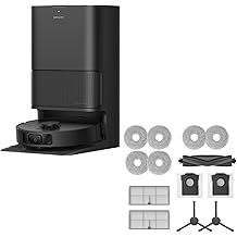 DREAME L40s Ultra CE Robot Vacuum Cleaner Black and Accessories Kit