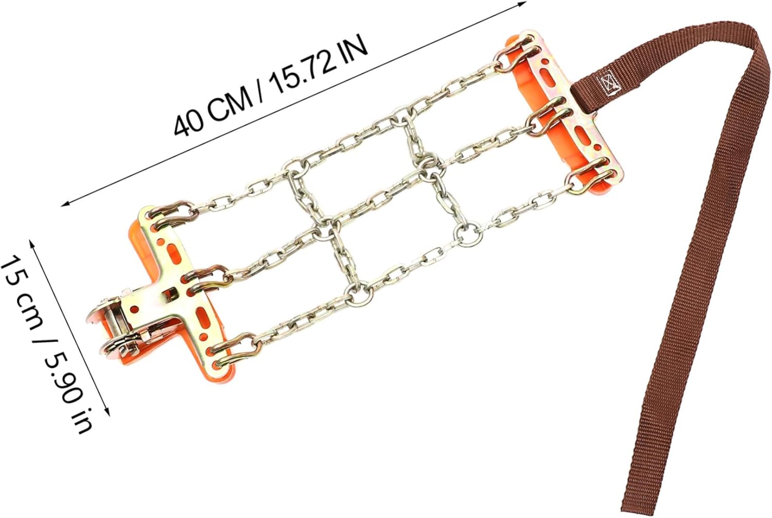 2pcs Skid Tire Chains for Car Emergency Snow Chains for Suv Truck and Wear-resistant Design for Safe Travel and Sand