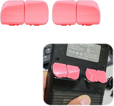 Upgraded Replacement Buttons Compatible with R36S, PLA Material Handheld Game Console Key Caps for Gaming Accessory Pink