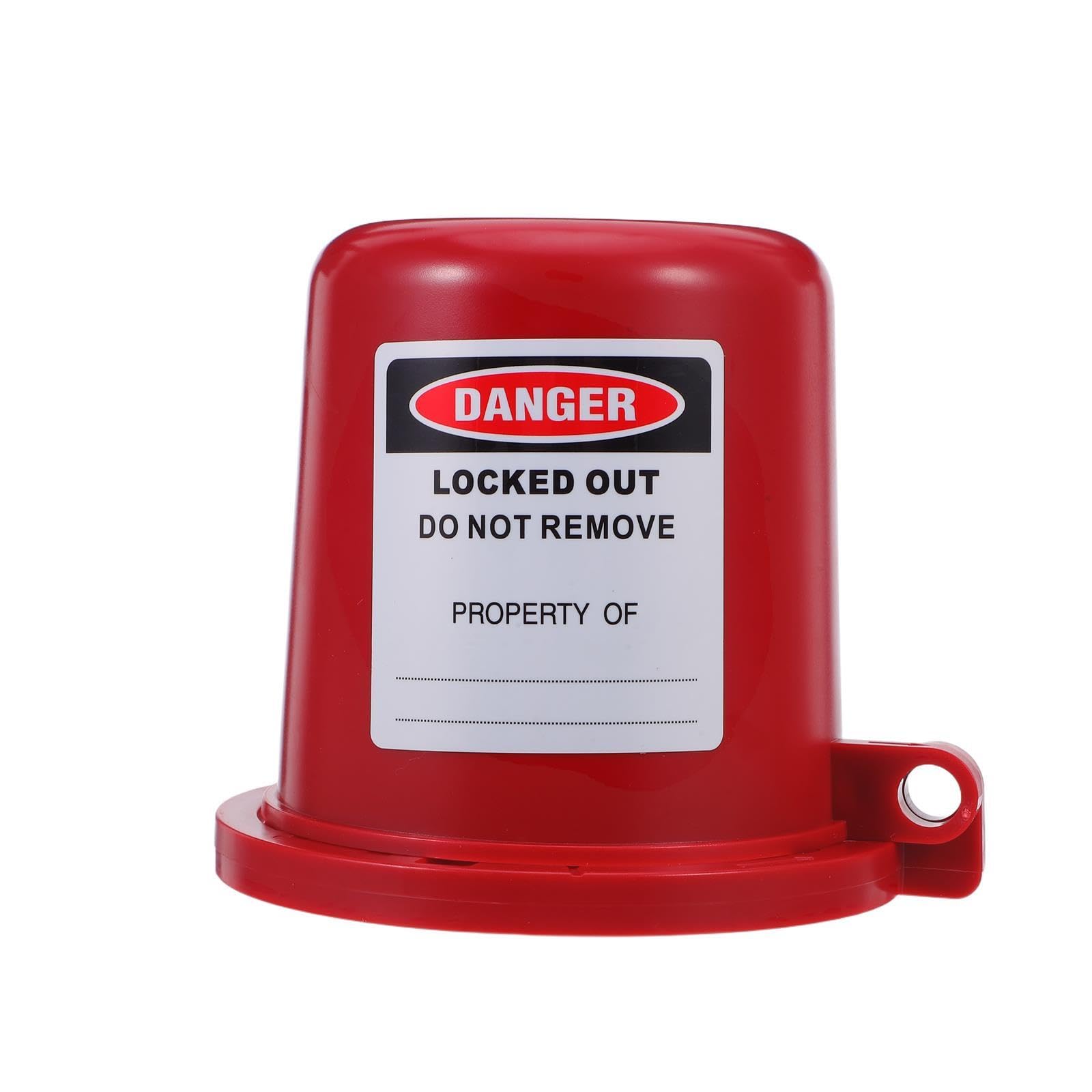 Verrou de sécurité pour équipements industriels Healvian plastique robuste vanne d'incendie 44mm