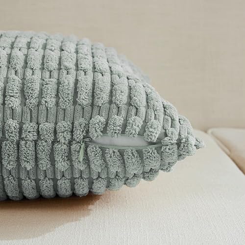 Miniatura 3 de Fancy Homi - Paquete de 2 fundas de almohada decorativas para sala de estar, sofá cama, moderna casa de campo, decoración bohemia para el hogar,