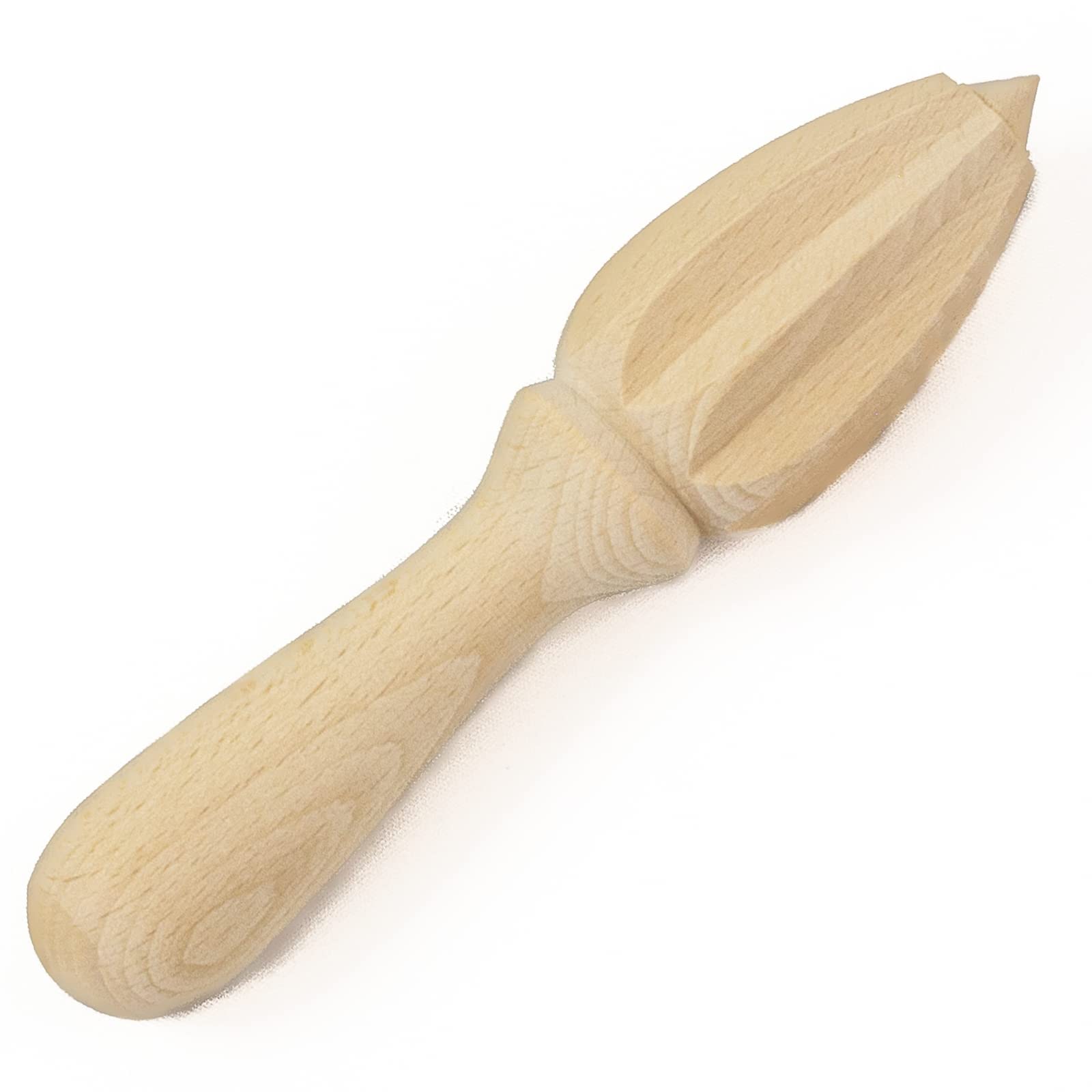 citrus juicer reamer raw wood uncoated natural european beechwood