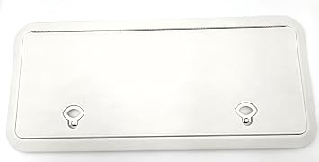 DPI Marine 13" x 30" Hidden Series Access Hatch - DPH1330PW Made in USA Polar White