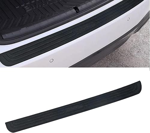 GKmow 1 tira de parachoques de maletero de General Motors, protector de entrada de PVC de 35 x 2.75 pulgadas, accesorio de protección personalizada