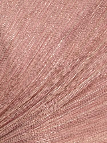 Image of Adrianna Papell Womens Metallic Crinkle Gown