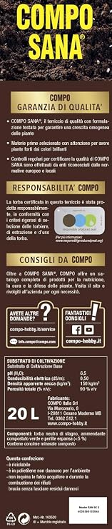 COMPO Sana Universal LT. 20 garden soil