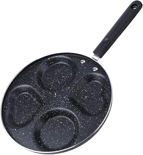 Kadimendium Sartén de desayuno con mango antiquemaduras multifunción diseño para tocino para el hogar