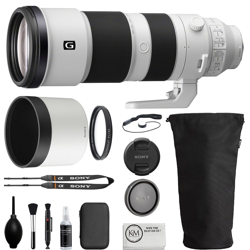 Amazon.com : Sony FE 200-600mm f5.6-6.3 G OSS Lens Bundle with