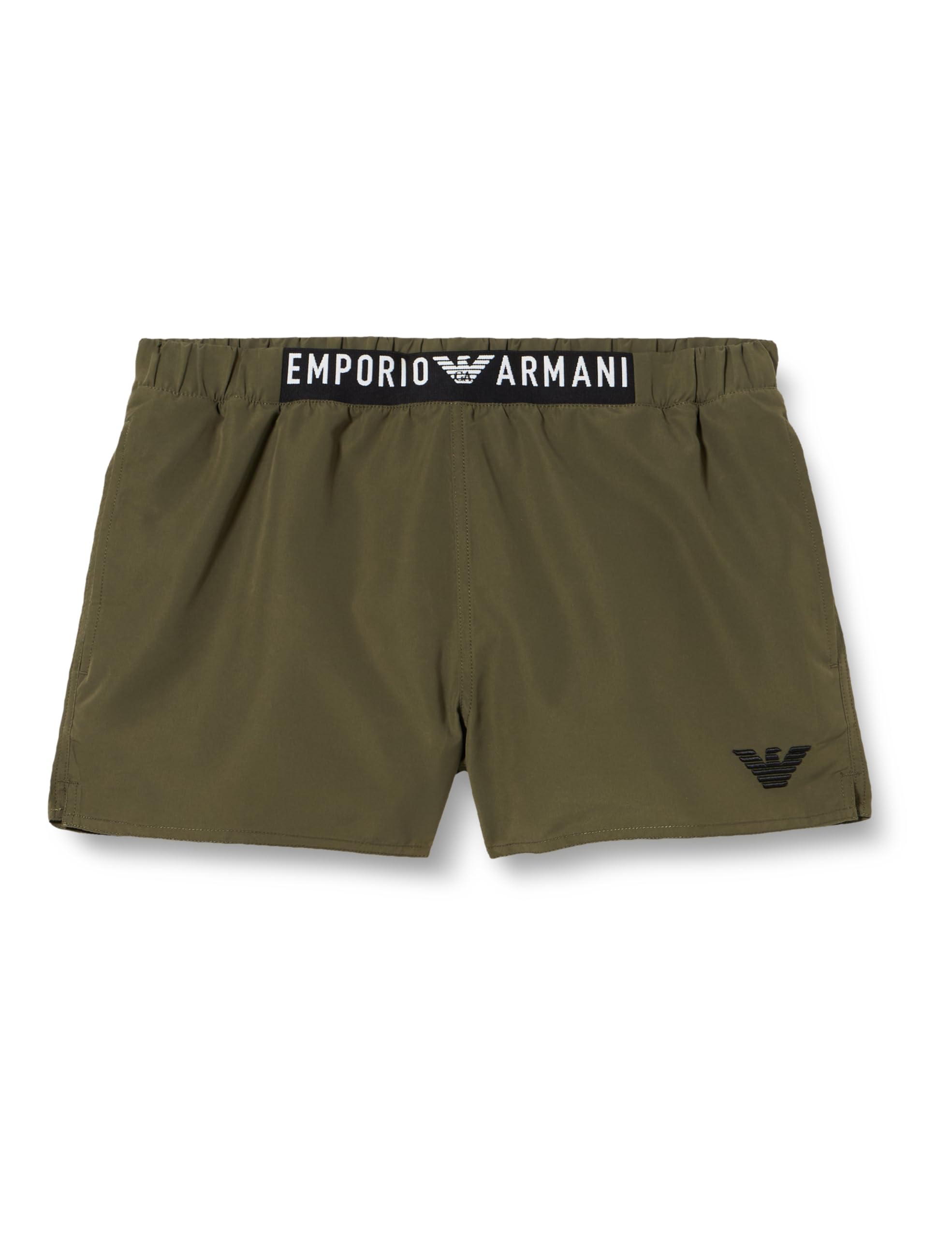 Emporio Armani Herren Logoband Boxer Swim Trunks
