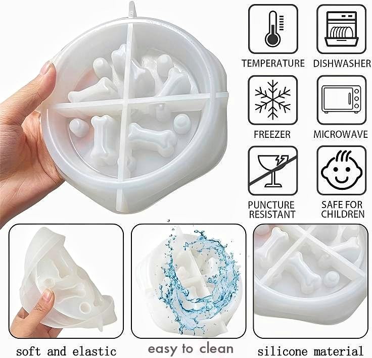 TINFLIX TLS-105 Liquid Silicone Rubber, 1:1 Mixing Ratio, Translucent, for Body Organs, Artificial Limbs, Shoe Insoles, and Prototypes (1kg: 500g Part A + 500g Part B) 4