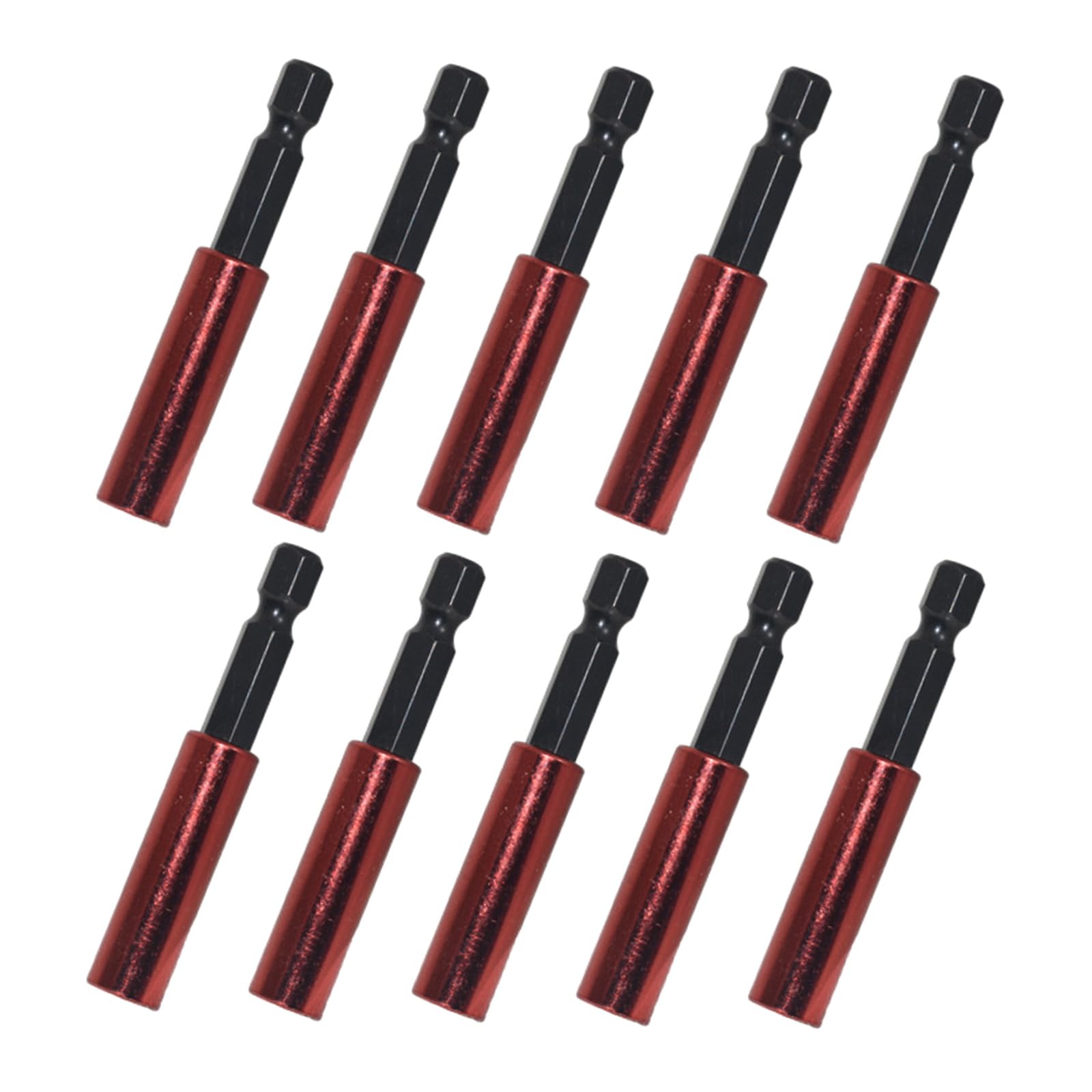 1/4 Shank Quick Release Electric Drill Driver Bit Holder 2.4 inches (60 mm) Length Extension Bit