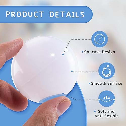 Miniatura 2 de Paquete de 100 bolas de plástico sin BPA, a prueba de aplastamiento para pelotas, tienda de campaña, casa de juegos, pelotas de juguete para niños