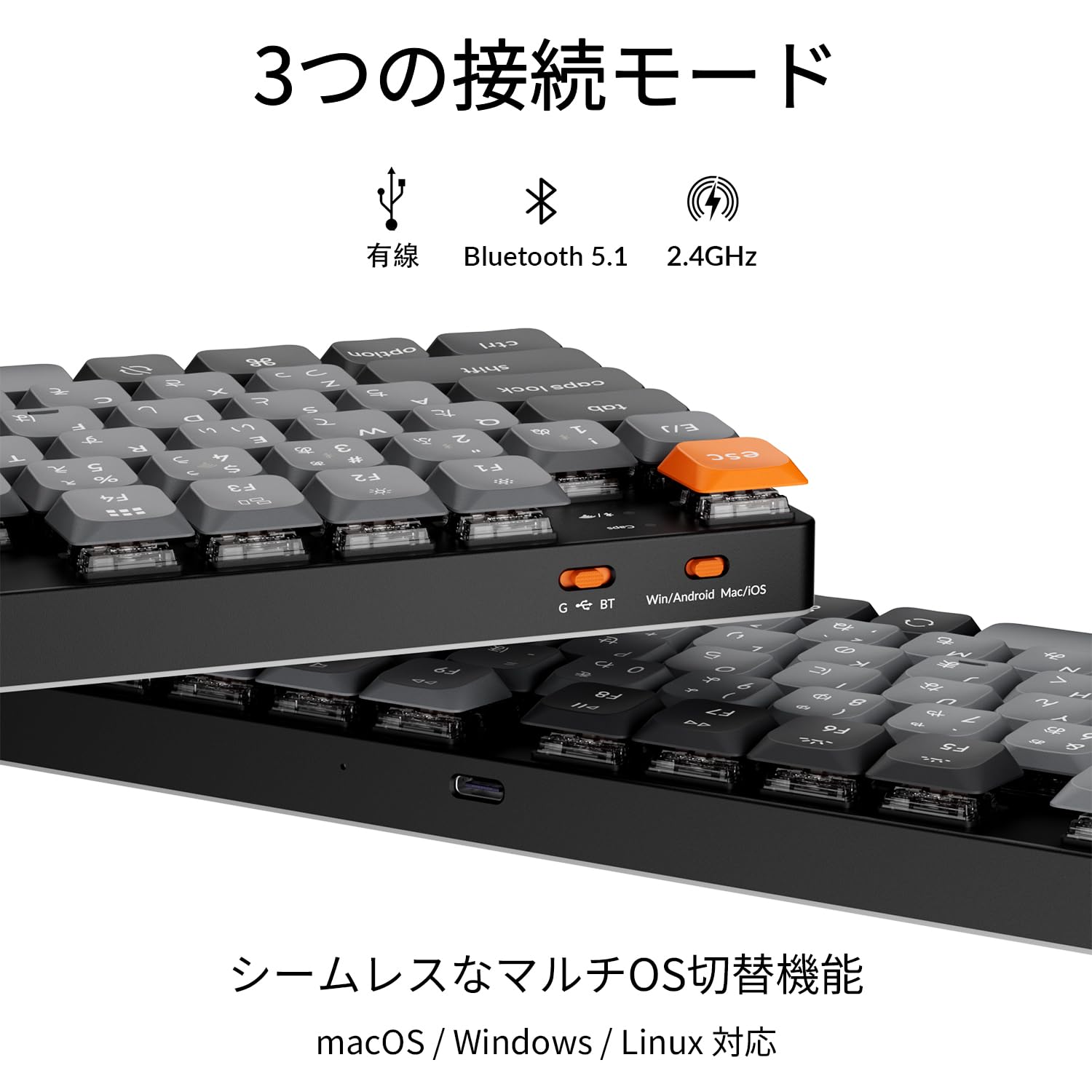 Amazon | 【国内正規品】Keychron K5 Max 薄型ワイヤレス・カスタム