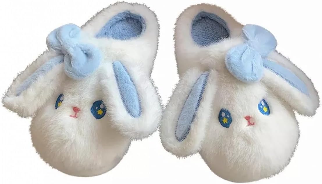 Winter home slippers Women's indoor anti-skid slippers Indoor comfortable warm plush slippers, 40 41, 40-41