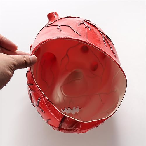 Miniatura 7 de Disfraz de anime Dorohedoro para cosplay, máscara de corazón sangriento, máscara de corazón de espinilla para Halloween, cosplay, fiesta de