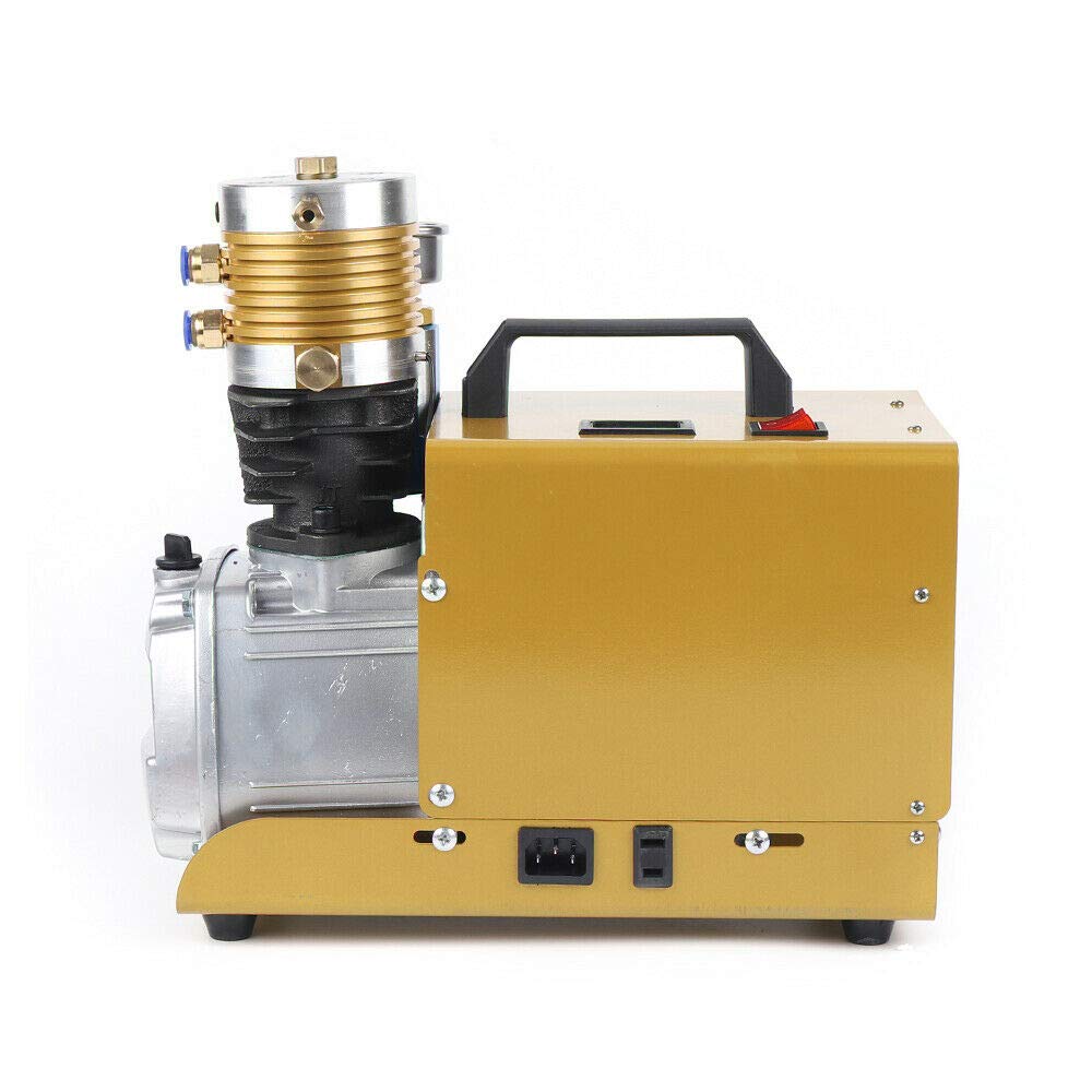 Automatico Compressore d'aria Pompa 4500psi 300Bar Elettrico Ad Alta Pressione Compressore Ad Aria PCP Pompa Ad Alta Pressione Per Automobile Immersione Bottiglia Industriale