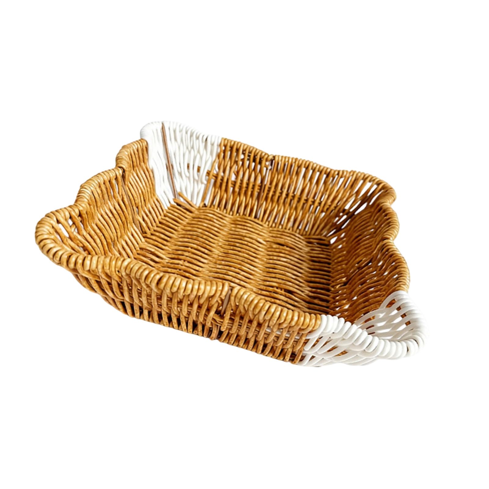ZEPFJHE Modern Tone Fruit Tray for Snacks Desserts Sturdy PP Dividers Easy Flexible Fashion Treat Tray