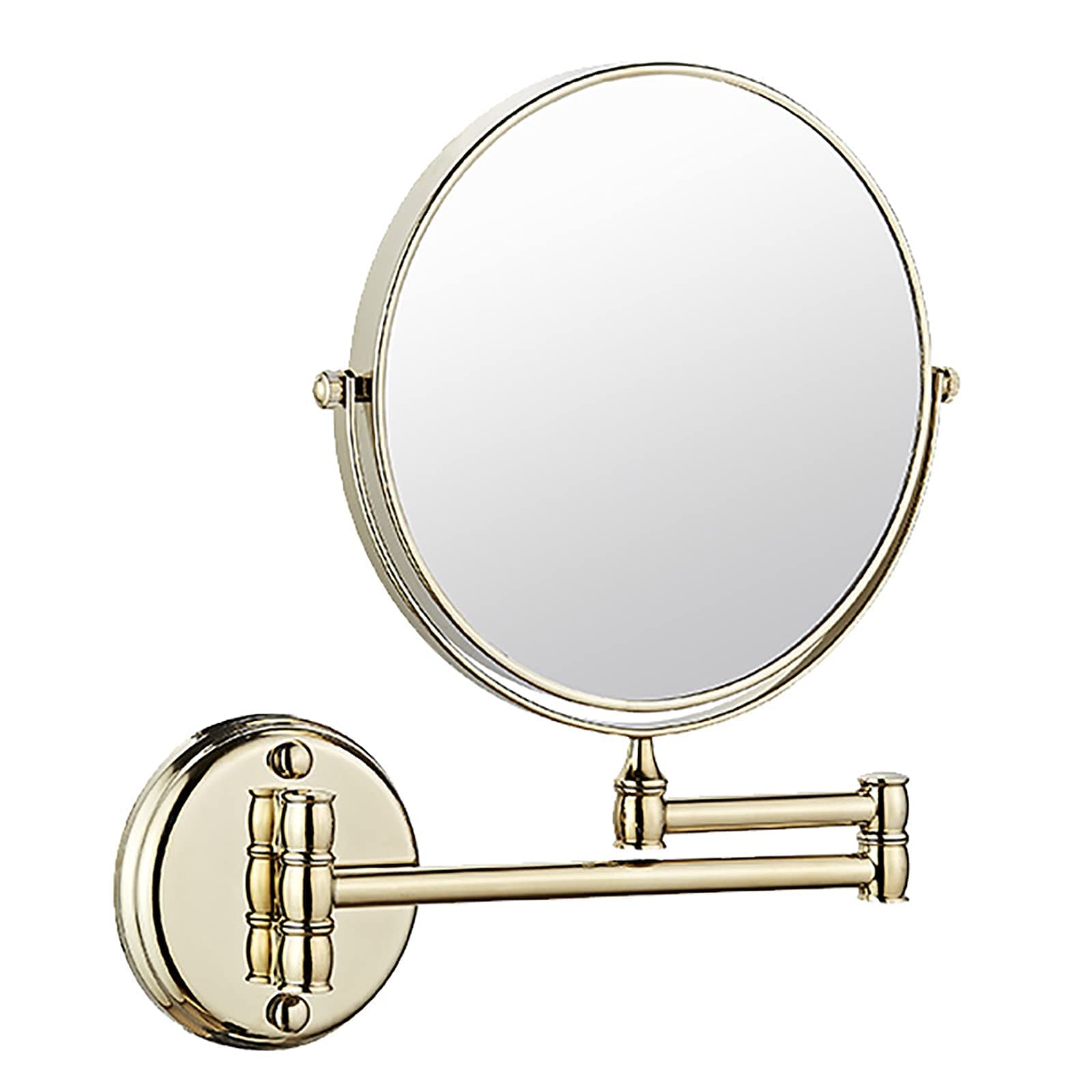 Miroir de salle de bain mural double face 7X pour sublimer votre routine beauté chaque matin