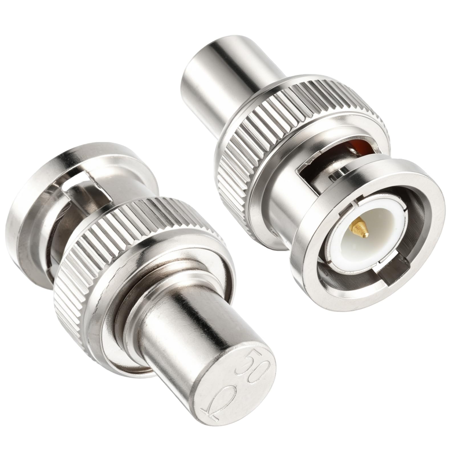 Amazon.com: RFAdapter BNC Terminator 50 Ohm, 2 Pack BNC Male Cap