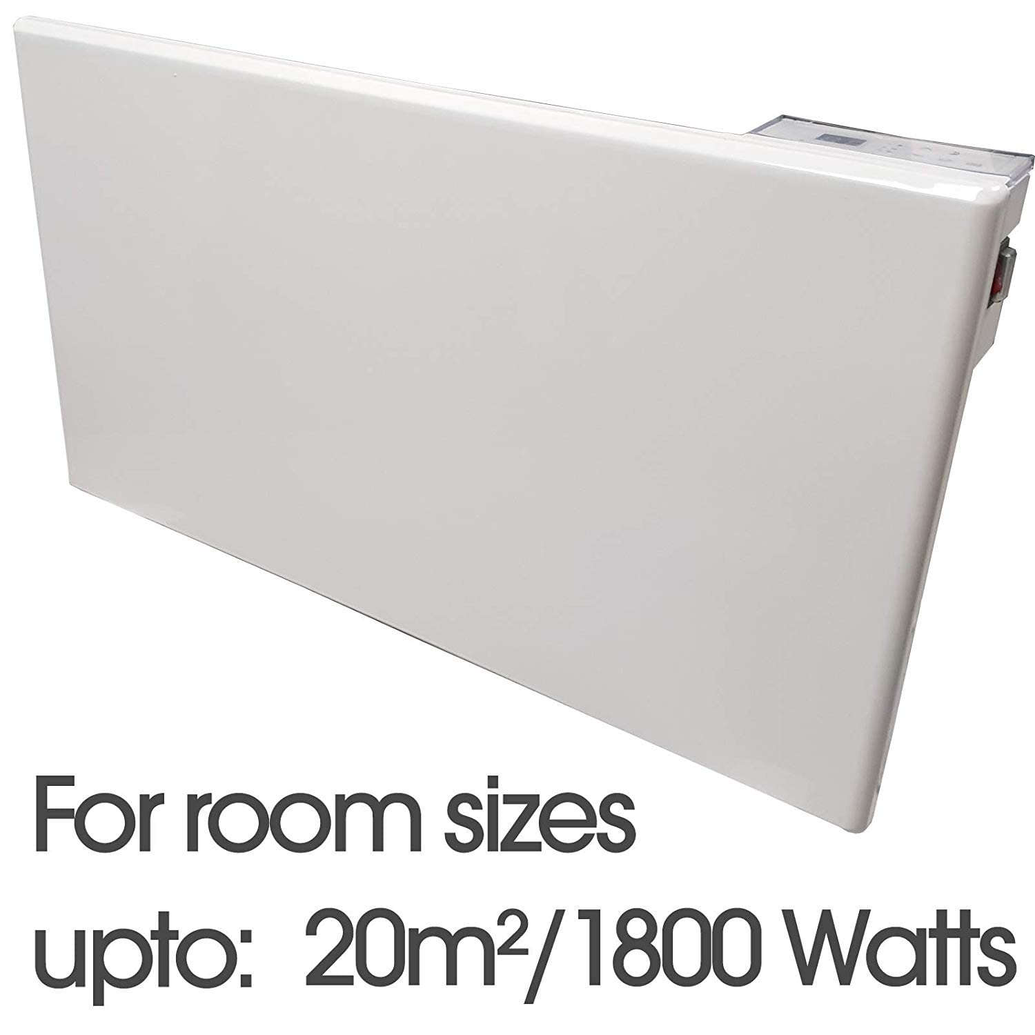 Purus Eco Electric Panel Electric Heater Bathroom Safe Setback Timer