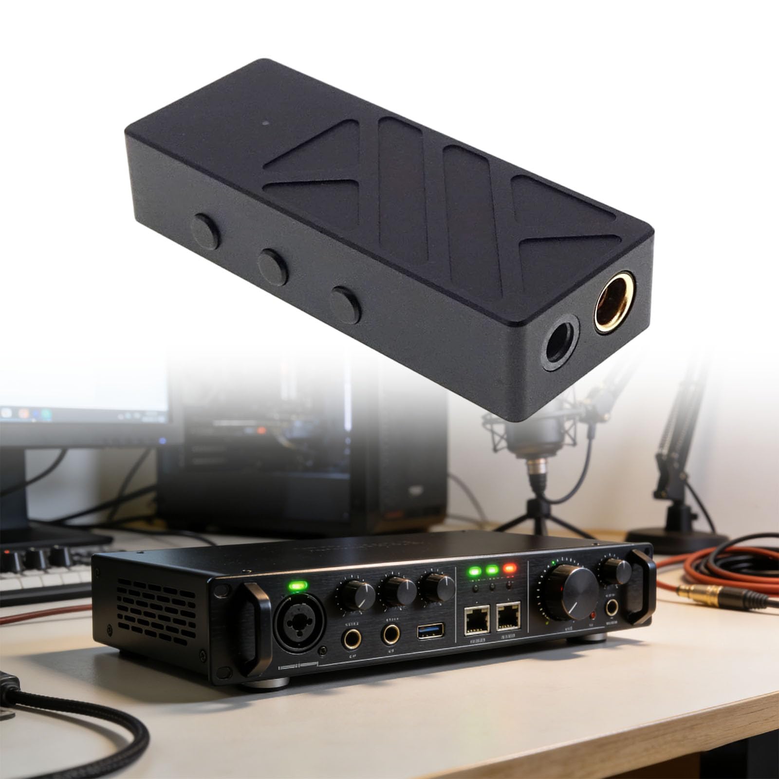 Amplificatore auricolare ad alta risoluzione ES9039Q2M decodifica musica tipo C per ascolto professionale 32Ω/600mW (la maggior parte) mobile