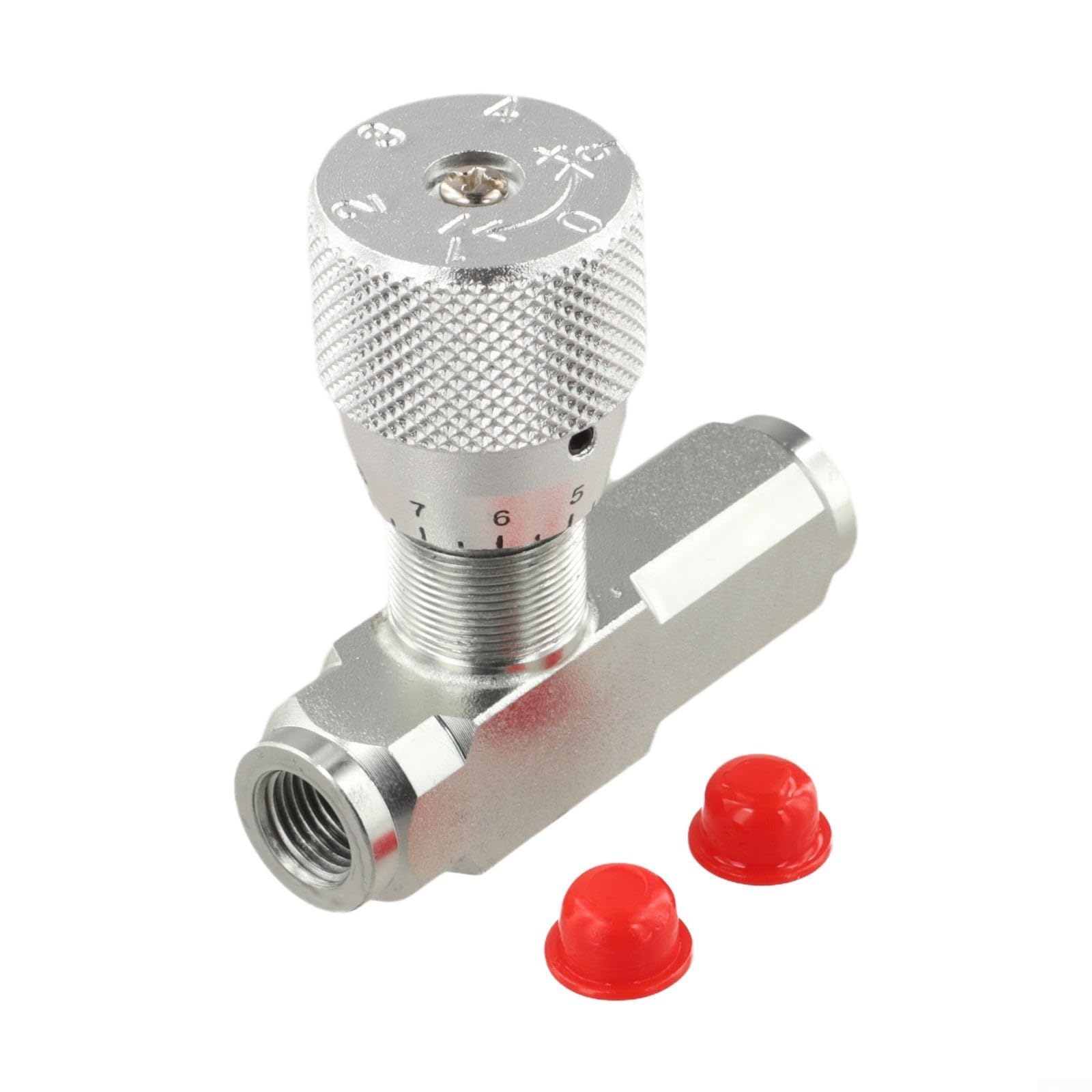 Hydraulisches Durchflussregelventil, 1/4 Zoll, Hochdruck-Drosselklappenregler, 46 GPM für Holzspalter-Systeme (STU-G3/8)