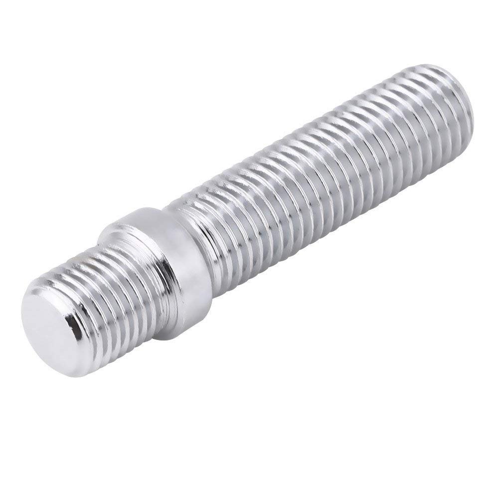 Perno de ruedas, 20 unids 57 mm Rueda extendida Perno de conversión 12x1.5 a 12x1.5 Adaptador de tornillo
