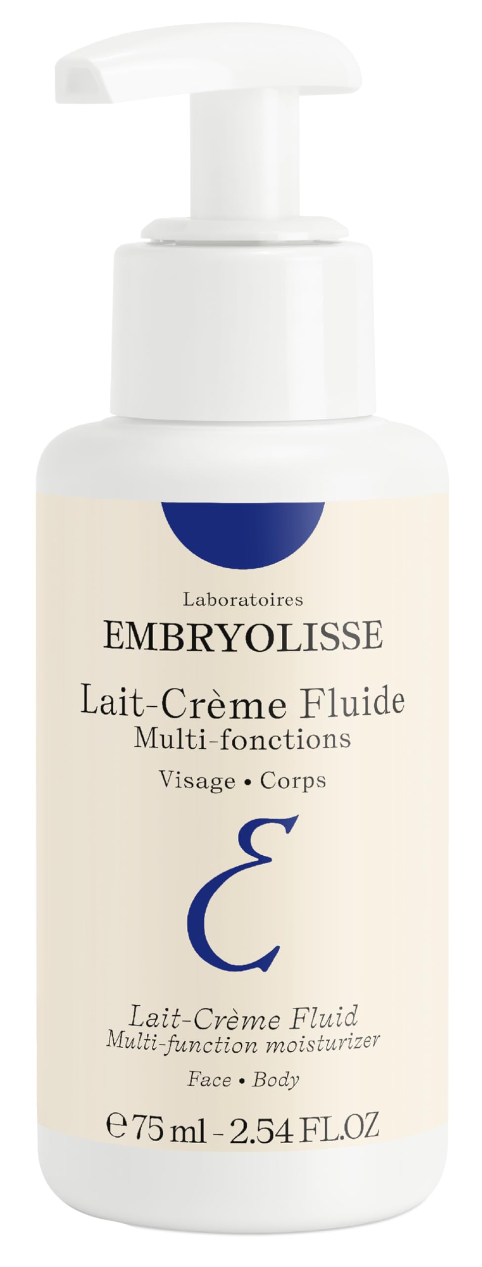 Lait Creme Fluid - Daily Face and Body Lotion - 80ml - Paraben-Free - Made in France-