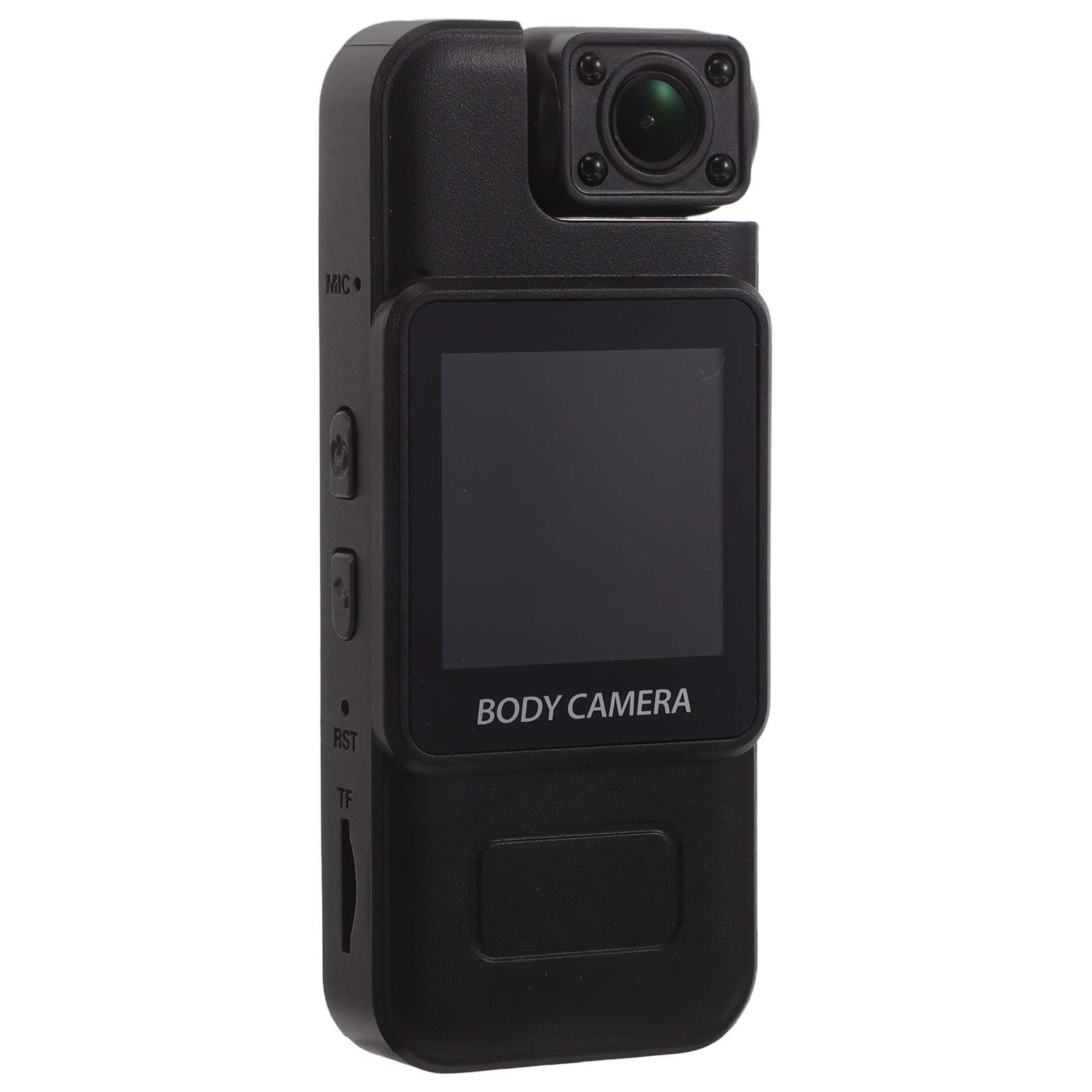 ABOOFAN Videocamera Portatile Clip-on 4k HD Nera in Abs per Riprese