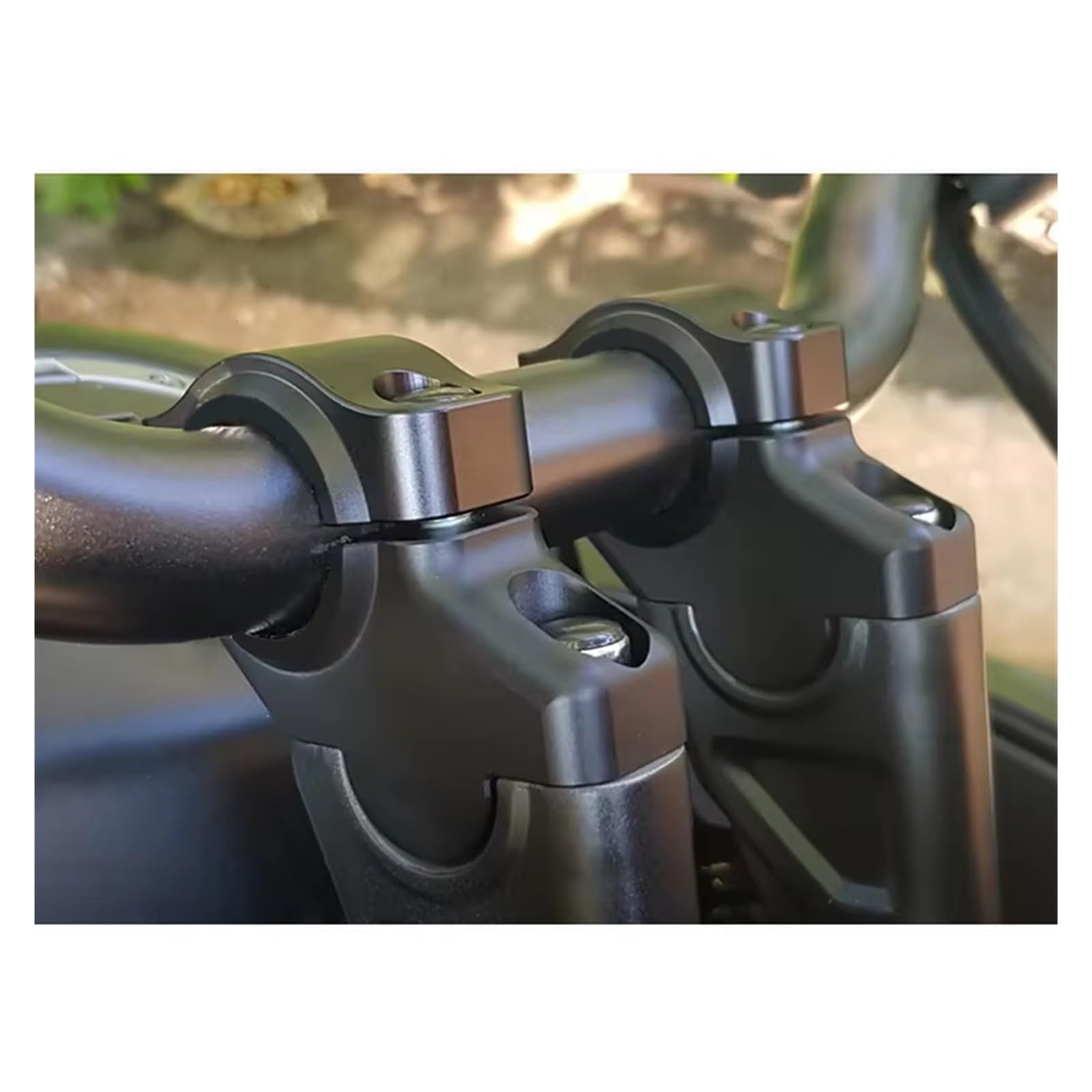 Pour CBF1000 2006-2019 Pour CBF 500 Pour CBF 600 2004-2007 Rehausseur Guidon Décalé 22 Mm 7/8" Rehausseur Montage Guidon Allongé Surélevé Pontet Guidon(Matte Black)