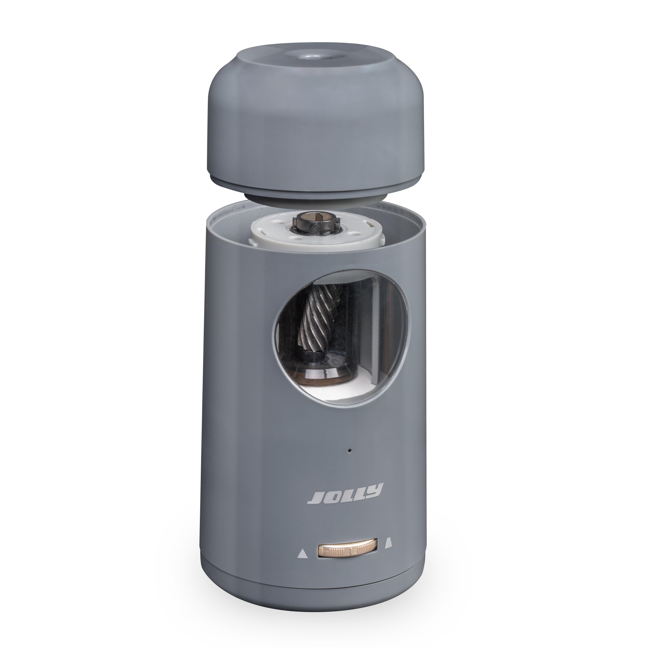 JOLLY Günther - All-in-one Highspeed-Spitzer mit integriertem wiederaufladbarem Akku + USB-C Kabel - passt für alle Stiftformen: sechskant, dreikant und rund von 7-11,5 mm Durchmesser