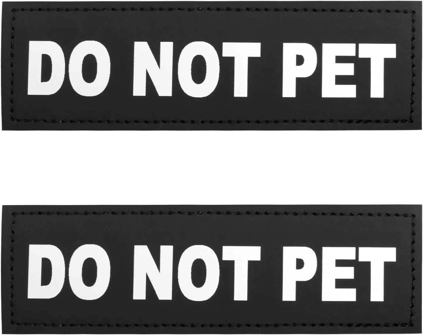 Jegtew Dog Patches, Dog Collar Vest Patches, Reflective and Removable Dog Tags, Tactical Dog Vest Patches for Service Vest Dog Harness