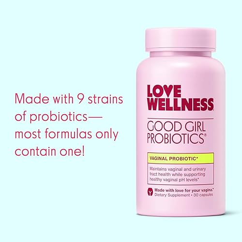 Miniatura 10 de Love Wellness Good Girl Probióticos  Suplemento de salud vaginal para mujer  Probióticos vaginales para mujeres equilibrio del pH y salud del tracto