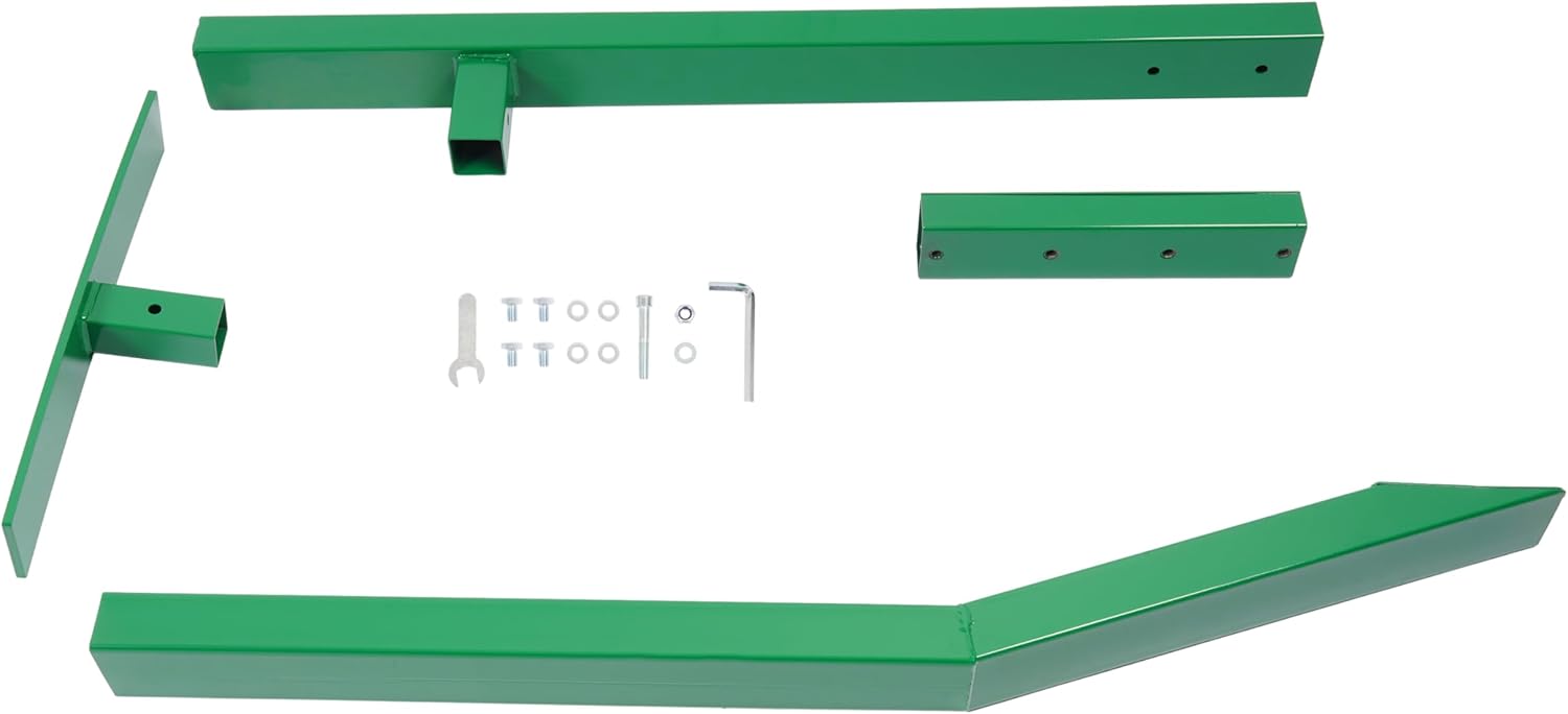 85In Flat Skate Rail with Bump - Portable Heavy-Duty Steel Grinding Rail for Skateboarders, BMX, Scooters & More, Green Powder-Coated