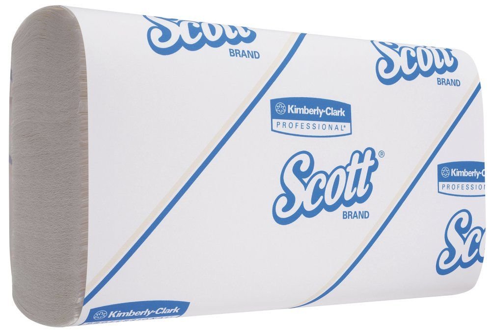 Scott 5856 Slim Fold Toallas de mano de 1 capa para modelo 6904 – Dispensador de toallas, 1.760 Pro Pack