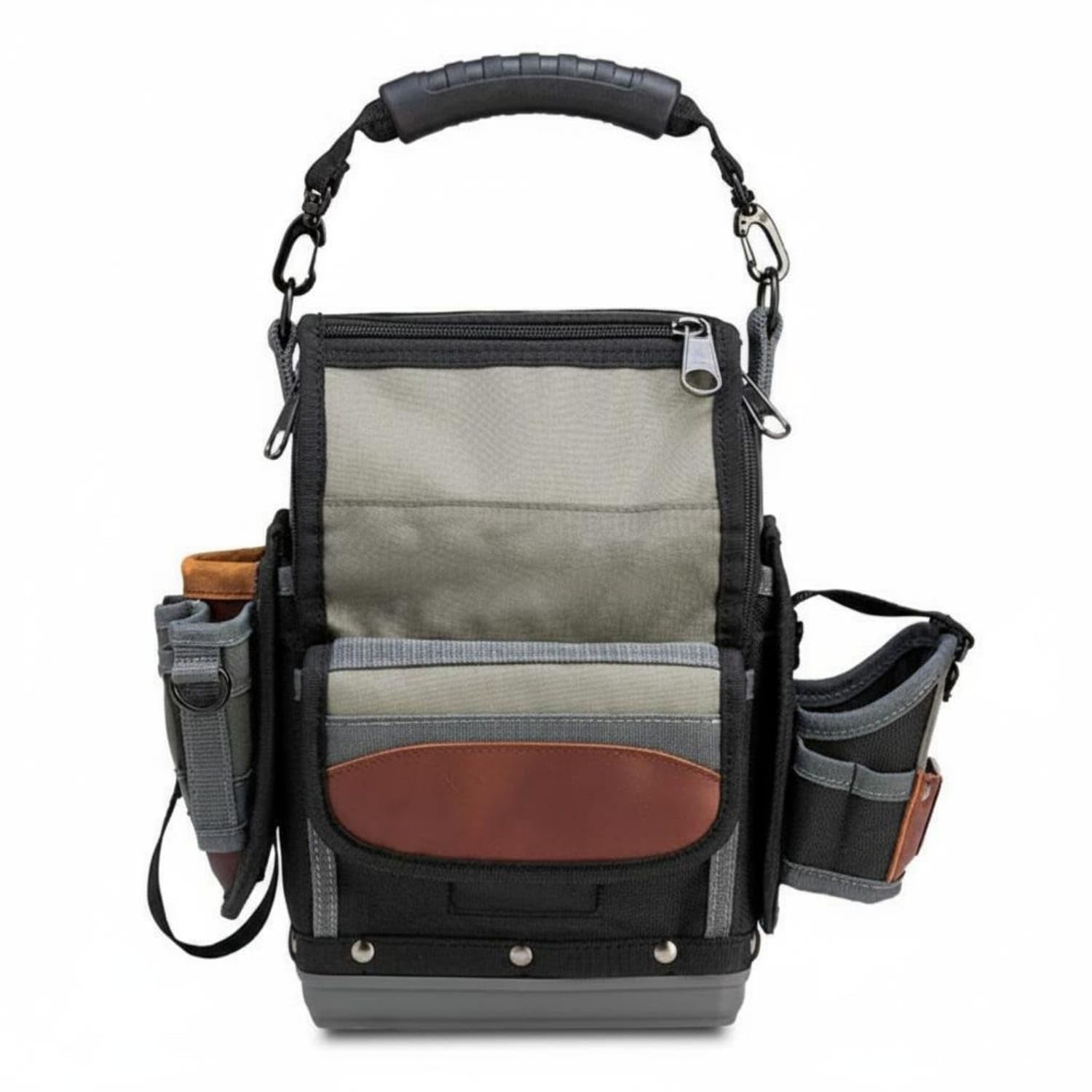 Large Capacity Multi-Pocket Tool Bag Thickened Portable Tool Tote Wear-Resistant Handheld for Worksite, Repair, Maintenance, Handbag Tool Bag-image-28