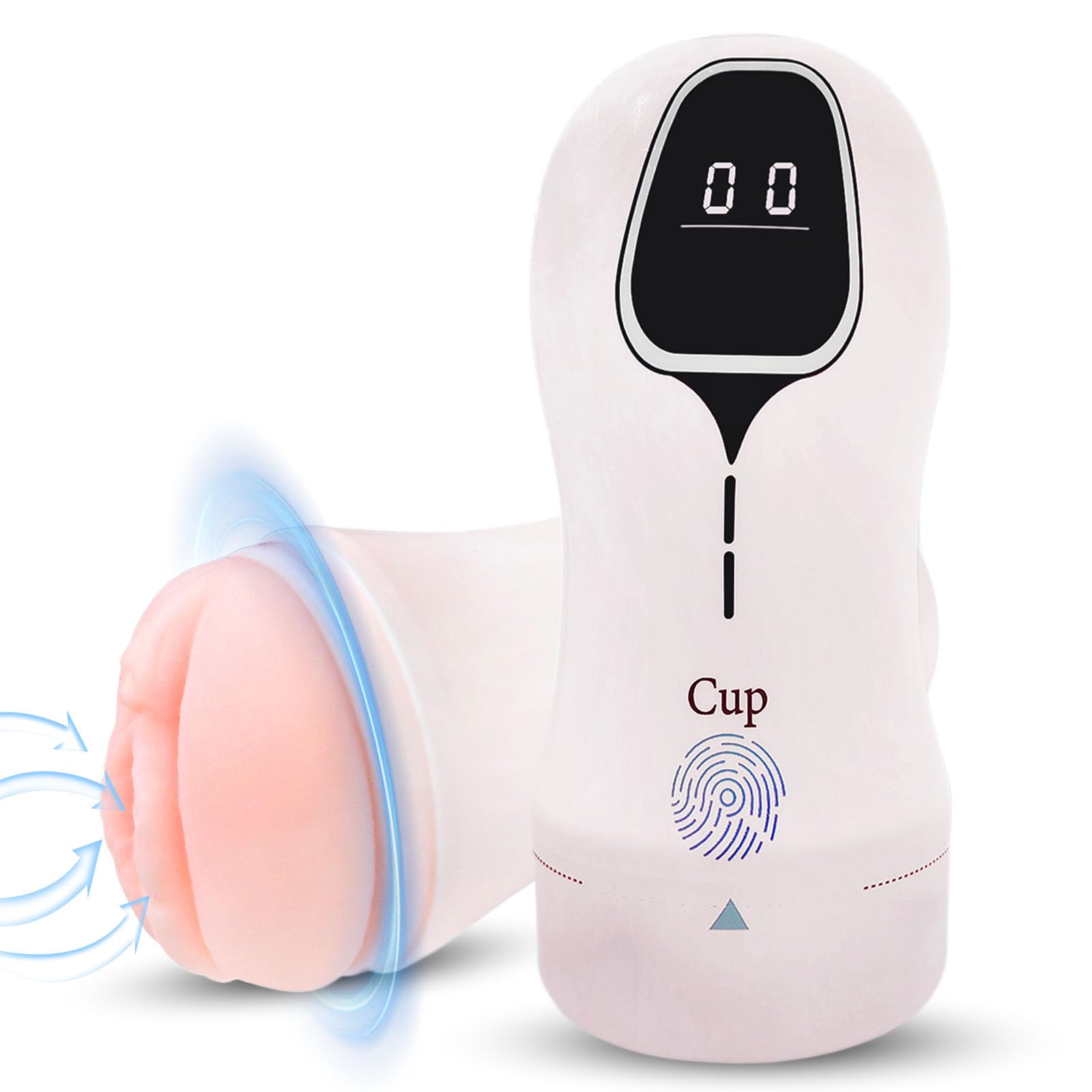 Masturbádores Masculino Real Juguetes Sexuales - 3D Masturbador Masculino Juguete Sexuale para Hombre con Vagina Realista y Anal Apretado Coños Sexuales Realista Juguetes Eróticos para Adultos, JIN02 — view 6