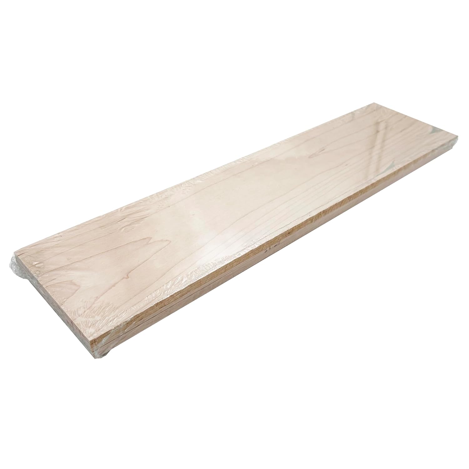 Barrington Hardwoods' 1/8" Thin Sawn Maple Hardwood for CNC, Crafts, Hobbies, and Woodworking (8, 1/8" x 4.5" x 18")
