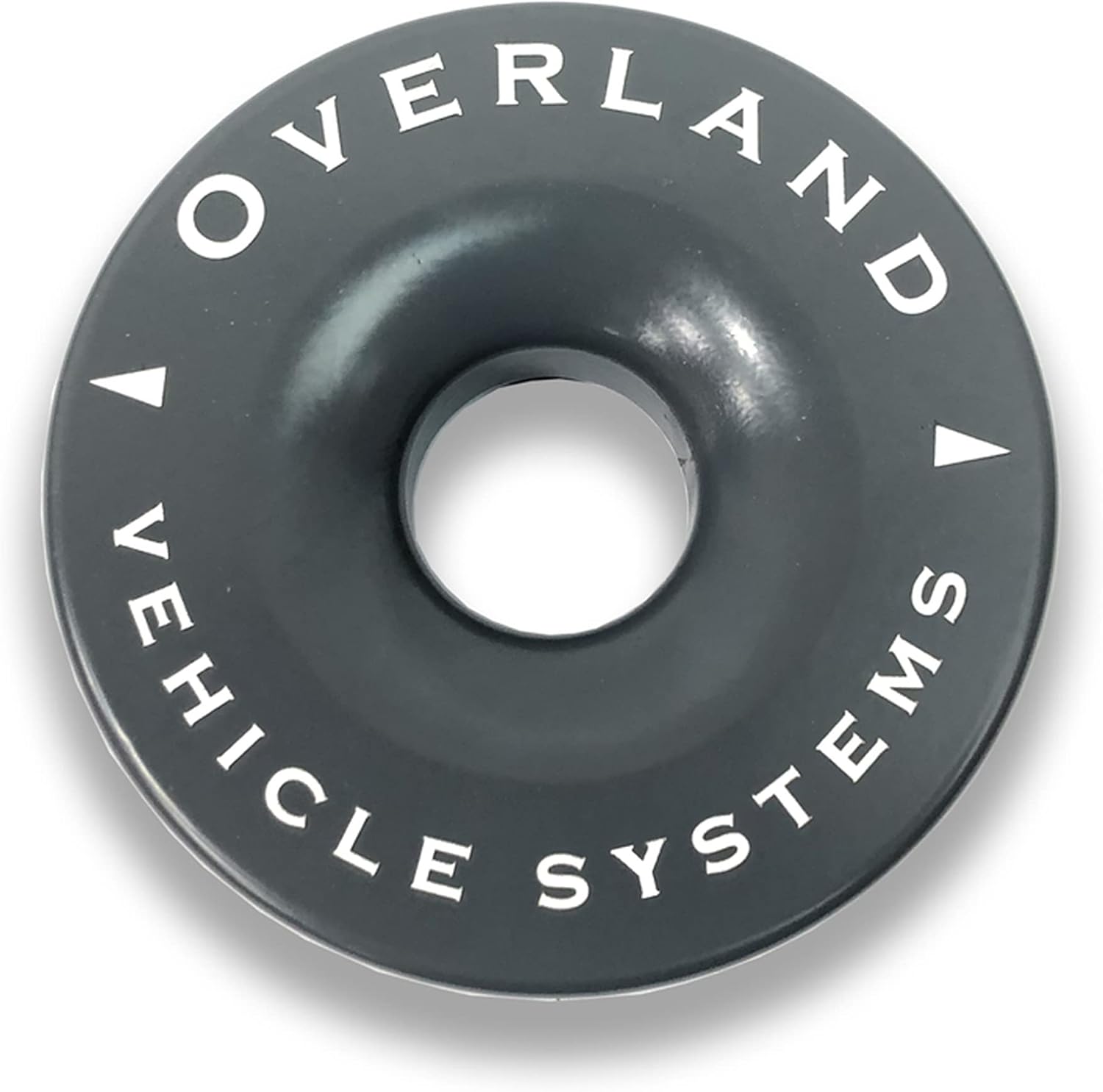Overland Vehicle Systems Recovery Ring 4.00" 41,000 lb. Gray with Storage Bag