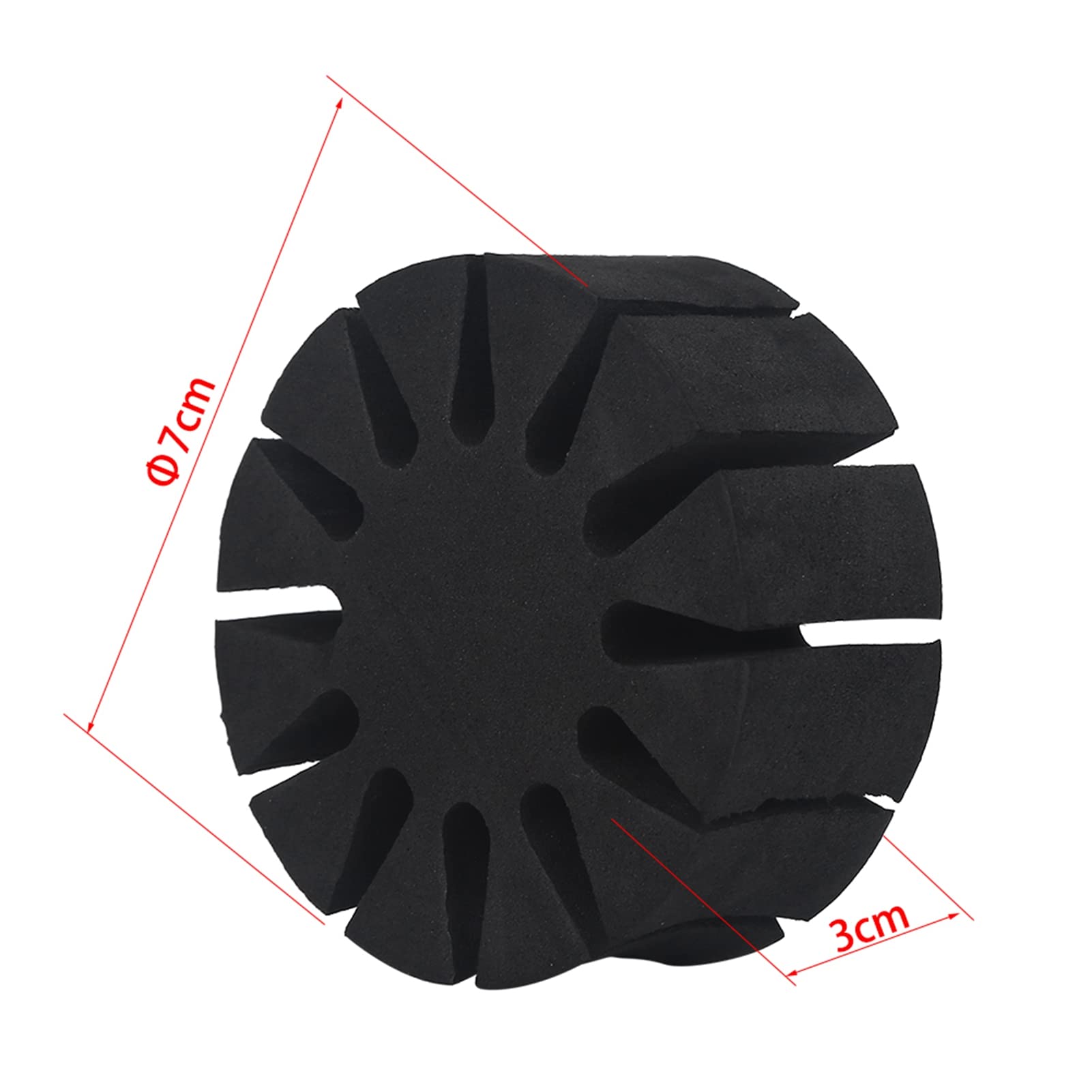 Yosoo Health Gear Soporte Separador de Flechas, Estante Redondo de Espuma Eva, 6 Piezas, para Tiro con y Caza, Almacenamiento y Organización
