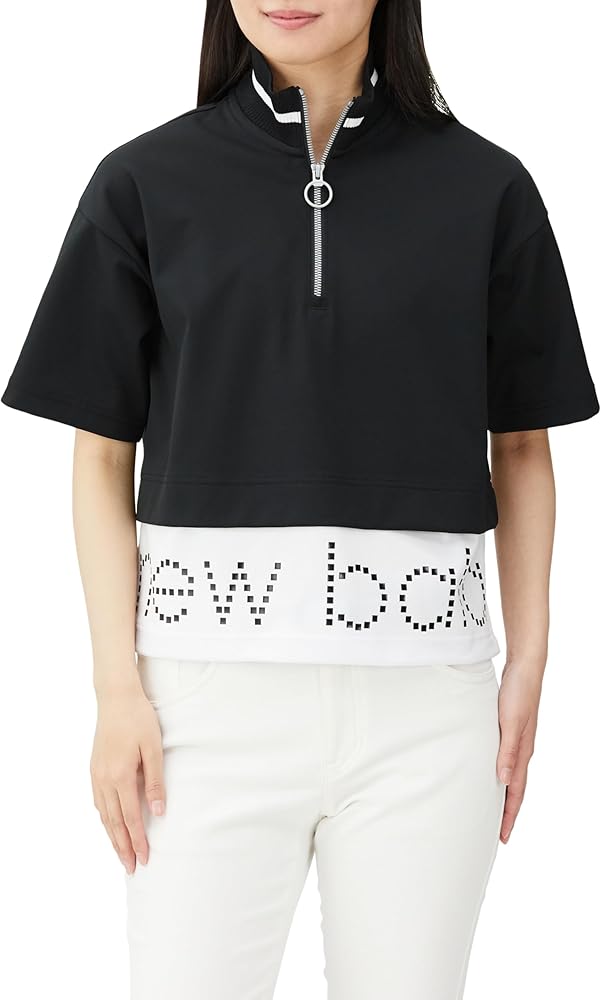 Amazon | [ニューバランス] ゴルフ レディース 半袖 ハーフ