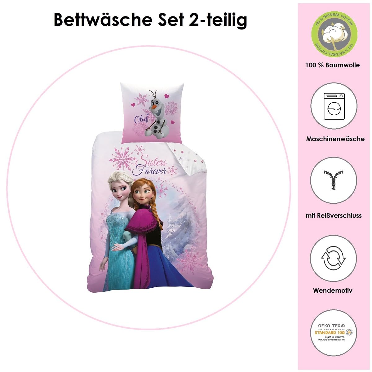 set di biancheria da letto con corona imperiale, set di lenzuola per bambini, ragazzi, ragazze, stile principessa, colore rosa, con angoli, collezione 2 pezzi