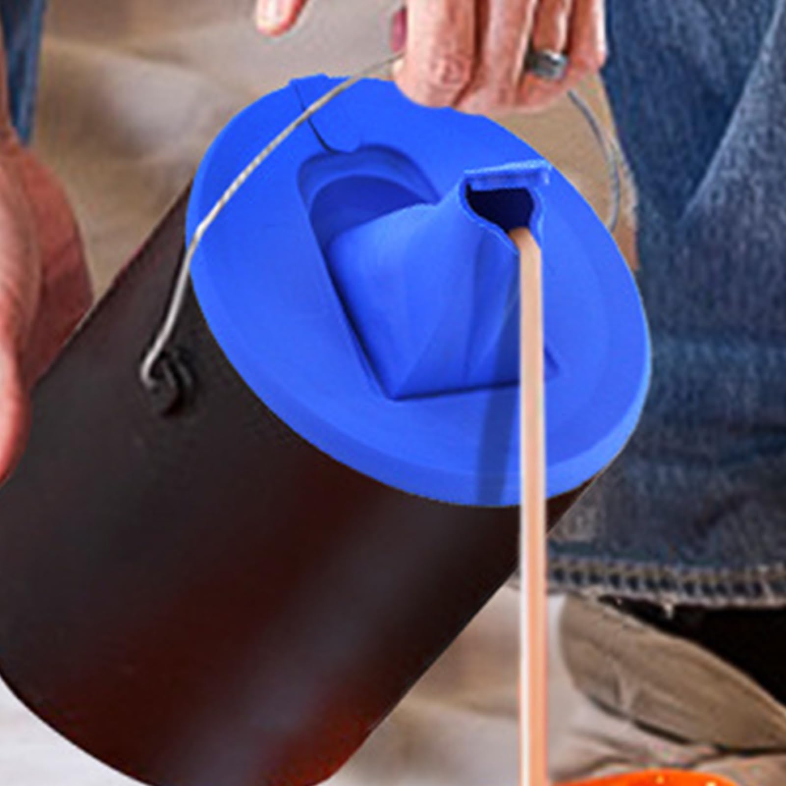 Ugello per versamento di vernice, confezione da 2 tappi per la conservazione della vernice, sigillatura sicura con ugello integrato, design a prova di perdite, accessori per la sostituzione