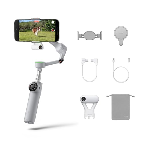 Insta360 Flow 2 Pro Gimbal Stabilizer for iPhone, Android, Phone