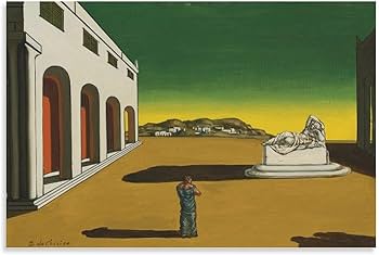 Amazon.co.jp: 画家 ジョルジョ・デ・キリコ 形而上絵画 秋の瞑想
